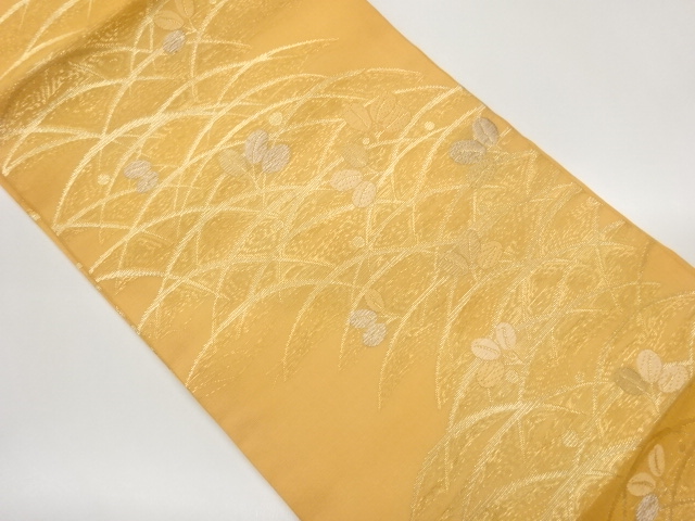 JAPANESE NAGOYA OBI FOR SUMMER / WOVEN GRASS